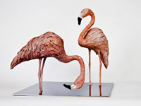 The Flamingos Limited Editions For One: Resin £TBA Bronze £TBA For the Pair: Resin £TBA Bronze £TBA plus p&p
